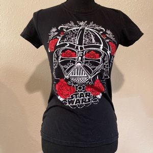 Darth Vader Star Wars black tee t shirt Small